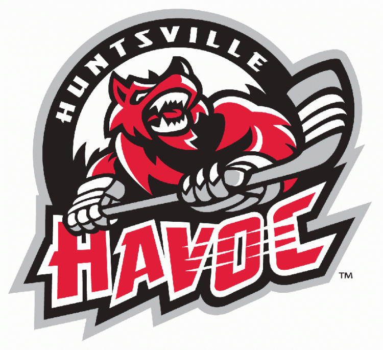 Huntsville Havoc 2004 05-2014 15 Primary Logo iron on paper